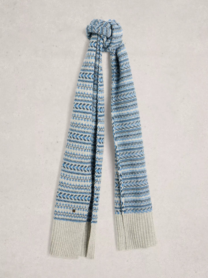 Jacquard Pattern Scarf for Adults | Ideal for Winter