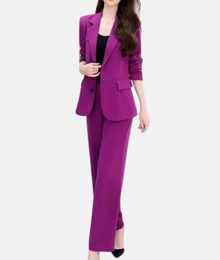 Ivy Manhattan | Shanaya Elegant Pantsuit Fitted