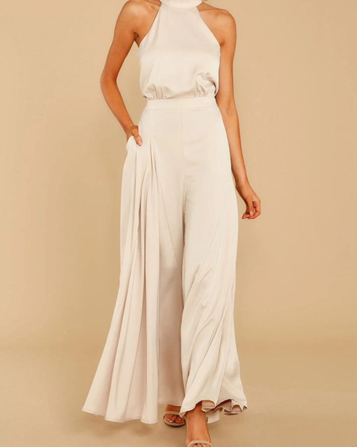 Ivy Manhattan | Sloan Elegant Flared Jumpsuit