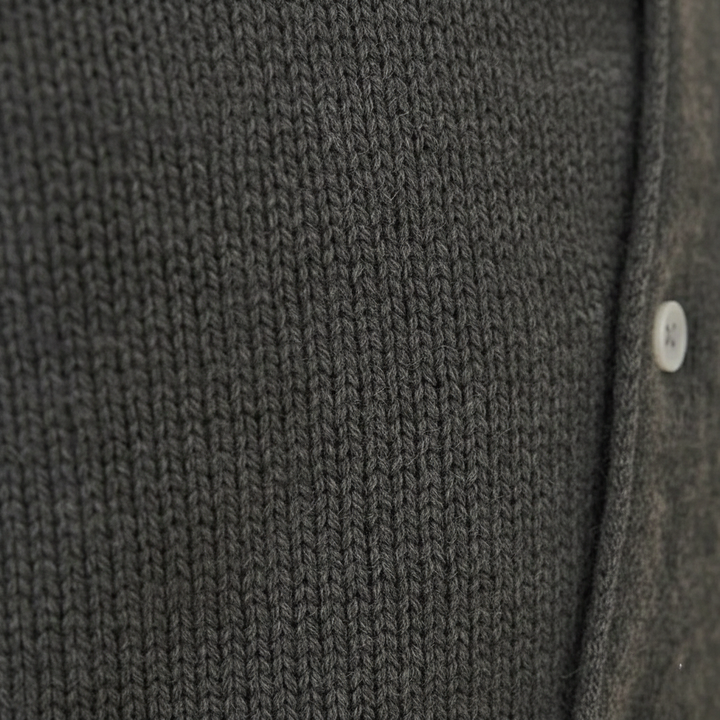Ivy Manhattan | Cotton Cardigan Asymmetrical Button