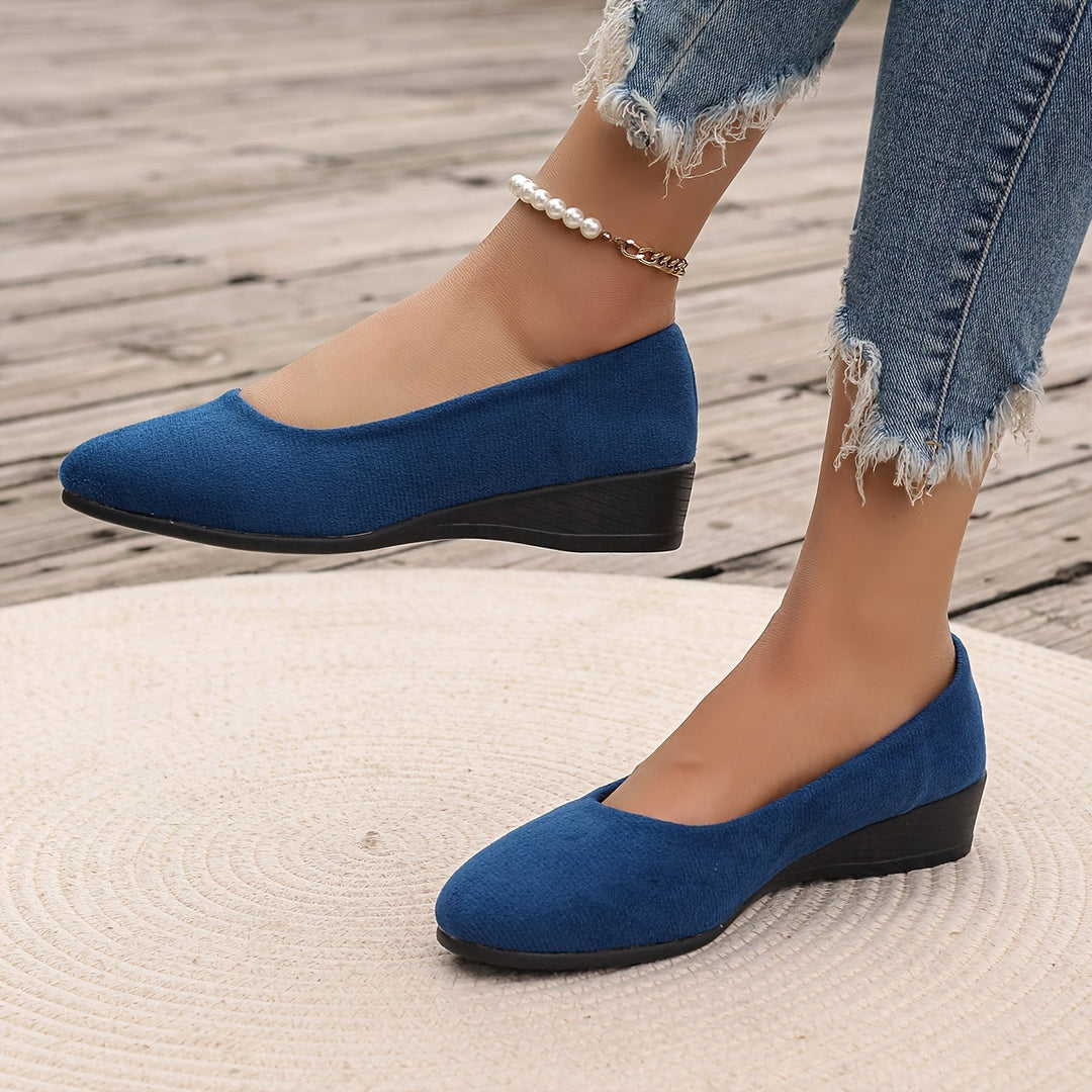 Tammy™ – Comfortable ballerina flats with wedge heels