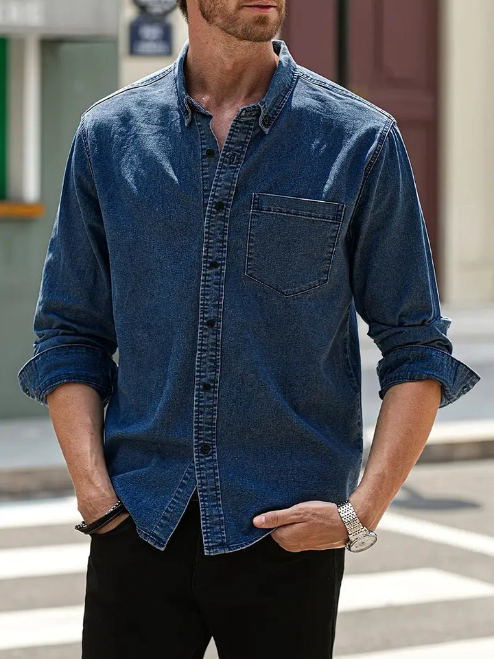 Ivy Manhattan | Long Sleeve Denim Shirt