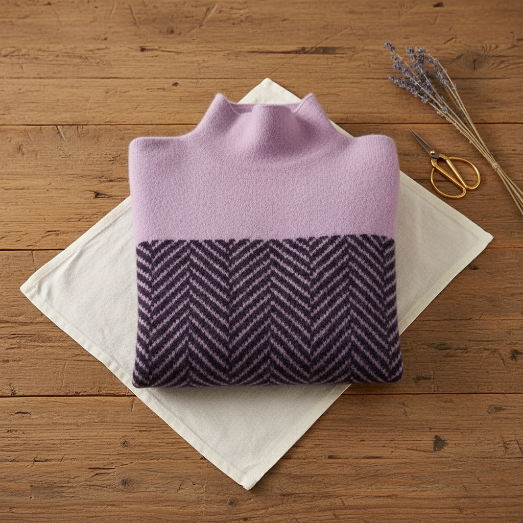 Ivy Manhattan | Cotton Turtleneck Sweater Dark