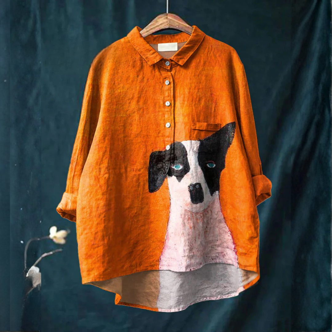 Ivy Manhattan | Linen Patterned Shirt
