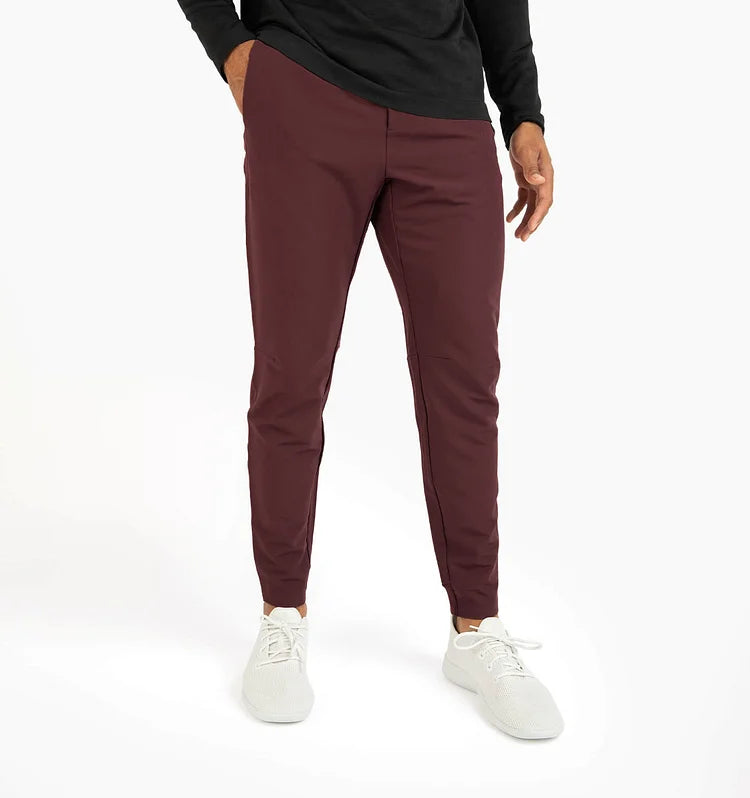 Functional Pants with Slim Fit and Elastic Waist for Men | Ideal for Daily Activities