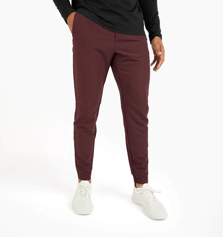 Functional Pants with Slim Fit and Elastic Waist for Men | Ideal for Daily Activities