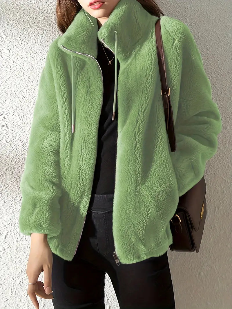Ivy Manhattan | Nora Plush Coat Warm