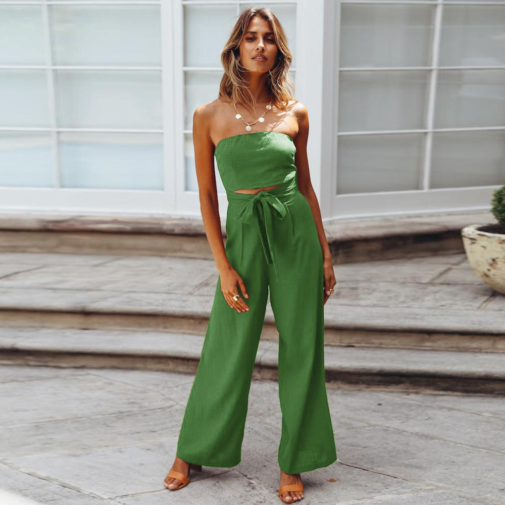 Ivy Manhattan | Aislynn Soft Crepe Jumpsuit
