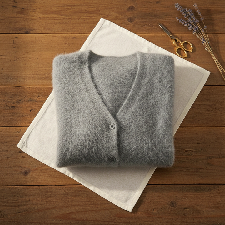 Ivy Manhattan | Cotton V Neck Cardigan