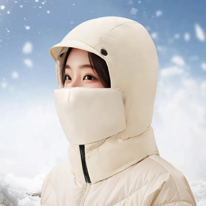 Full Face Protection Mask for Outdoors with Removable Glasses | Ideal for Winter