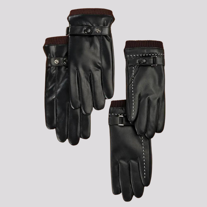 Men's Fitted Gloves with Classic Design | Ideal for the Autumn Season