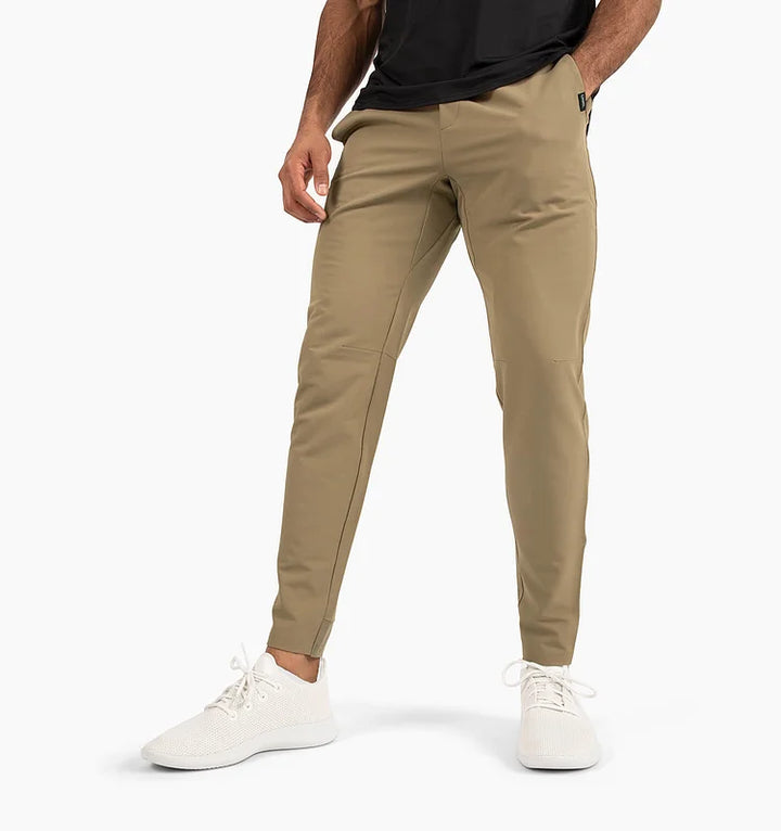 Functional Pants with Slim Fit and Elastic Waist for Men | Ideal for Daily Activities