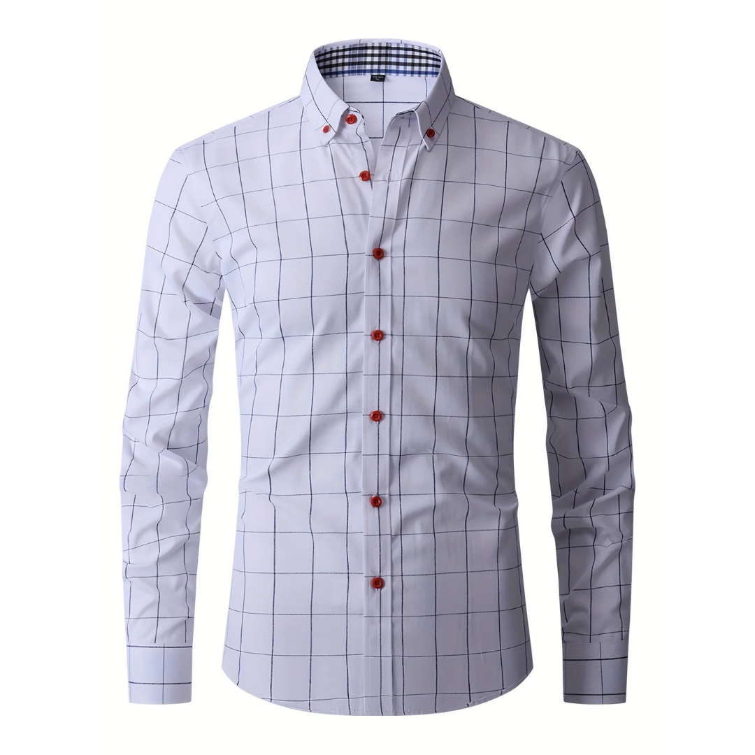 Ivy Manhattan | s Checkered Shirt Button