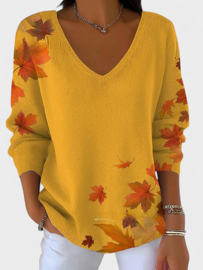 Ivy Manhattan | Elegant V-Neck Sweater