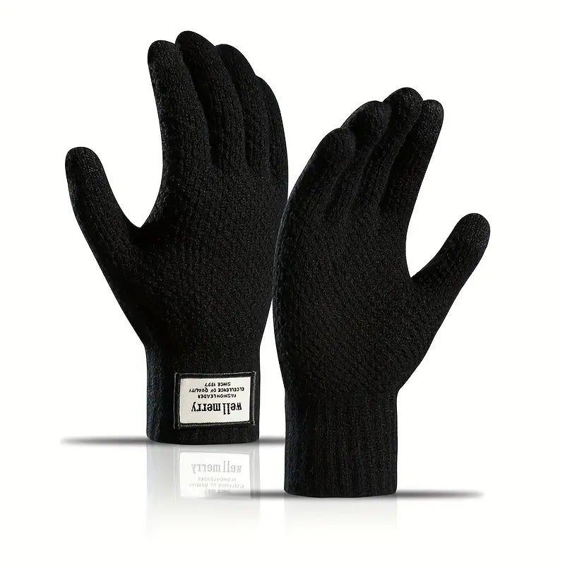 Knitted Touchscreen Gloves for Women and Men | Ideal for Winter