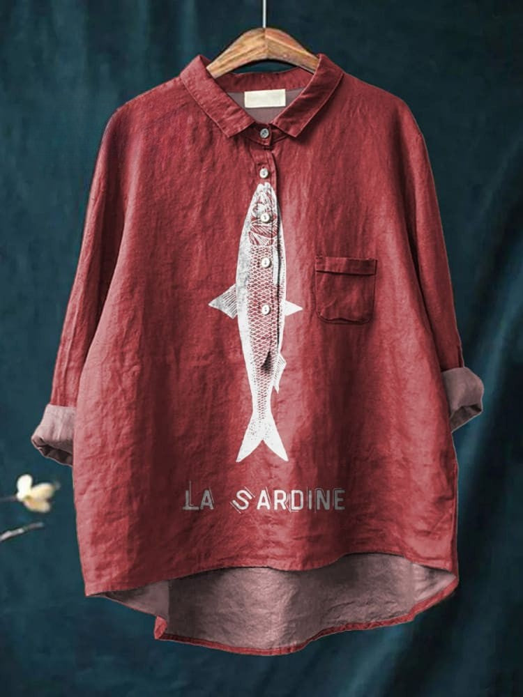 Ivy Manhattan | Lily Sardine Graphic Shirt