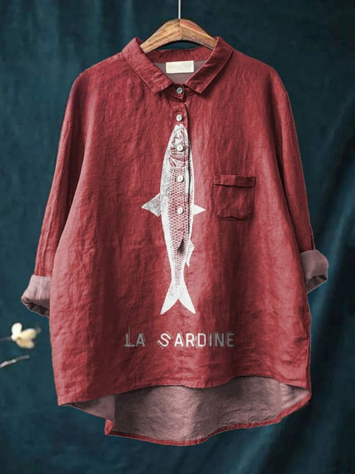 Ivy Manhattan | Lily Sardine Graphic Shirt