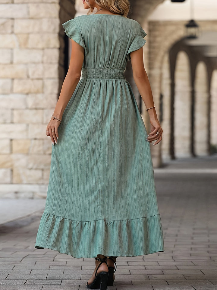 Ivy Manhattan | Lailah Elegant Solid Dress