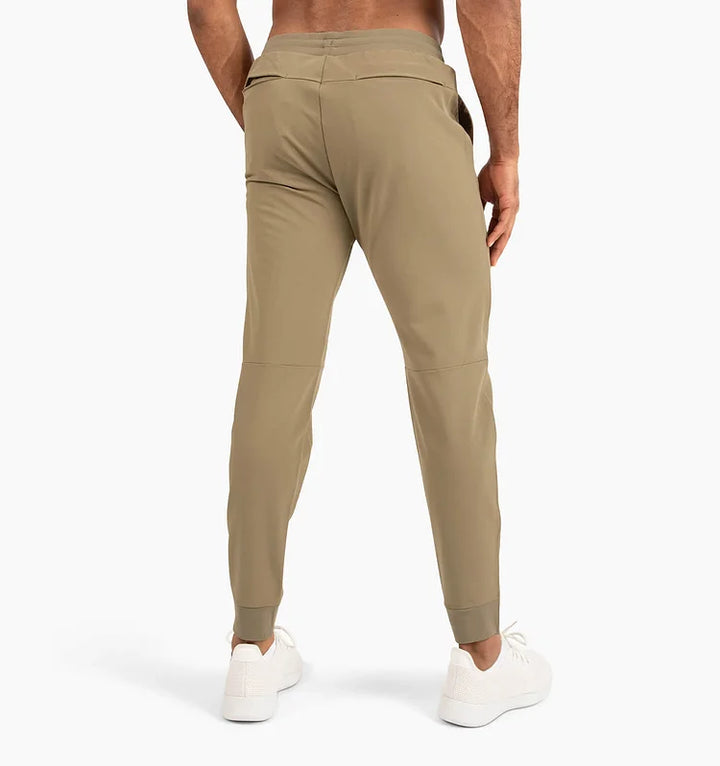 Functional Pants with Slim Fit and Elastic Waist for Men | Ideal for Daily Activities