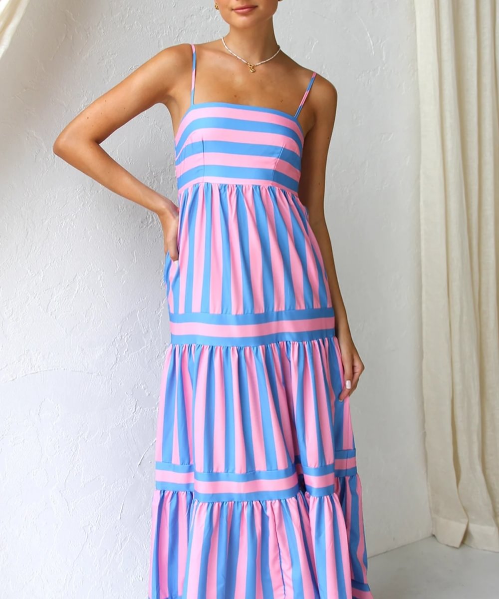 Ivy Manhattan | Gisela s Striped Midi