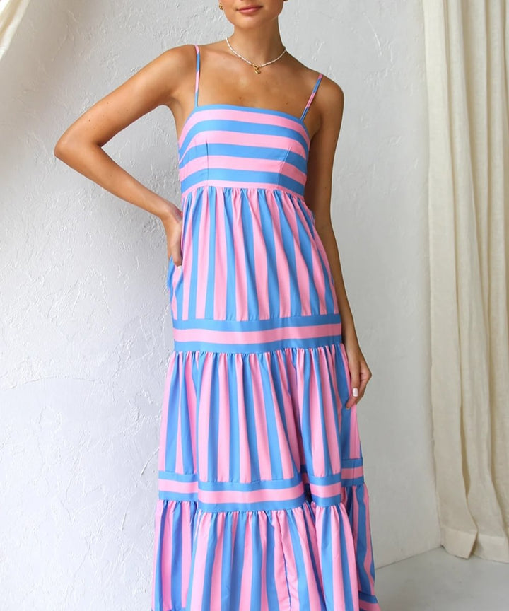 Ivy Manhattan | Gisela s Striped Midi