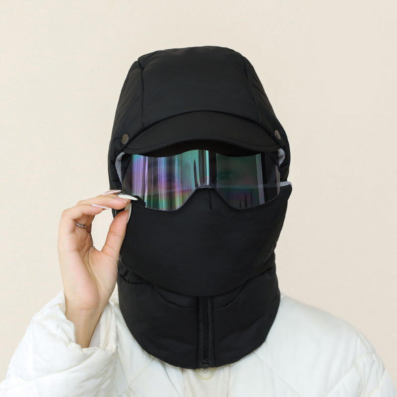 Full Face Protection Mask for Outdoors with Removable Glasses | Ideal for Winter