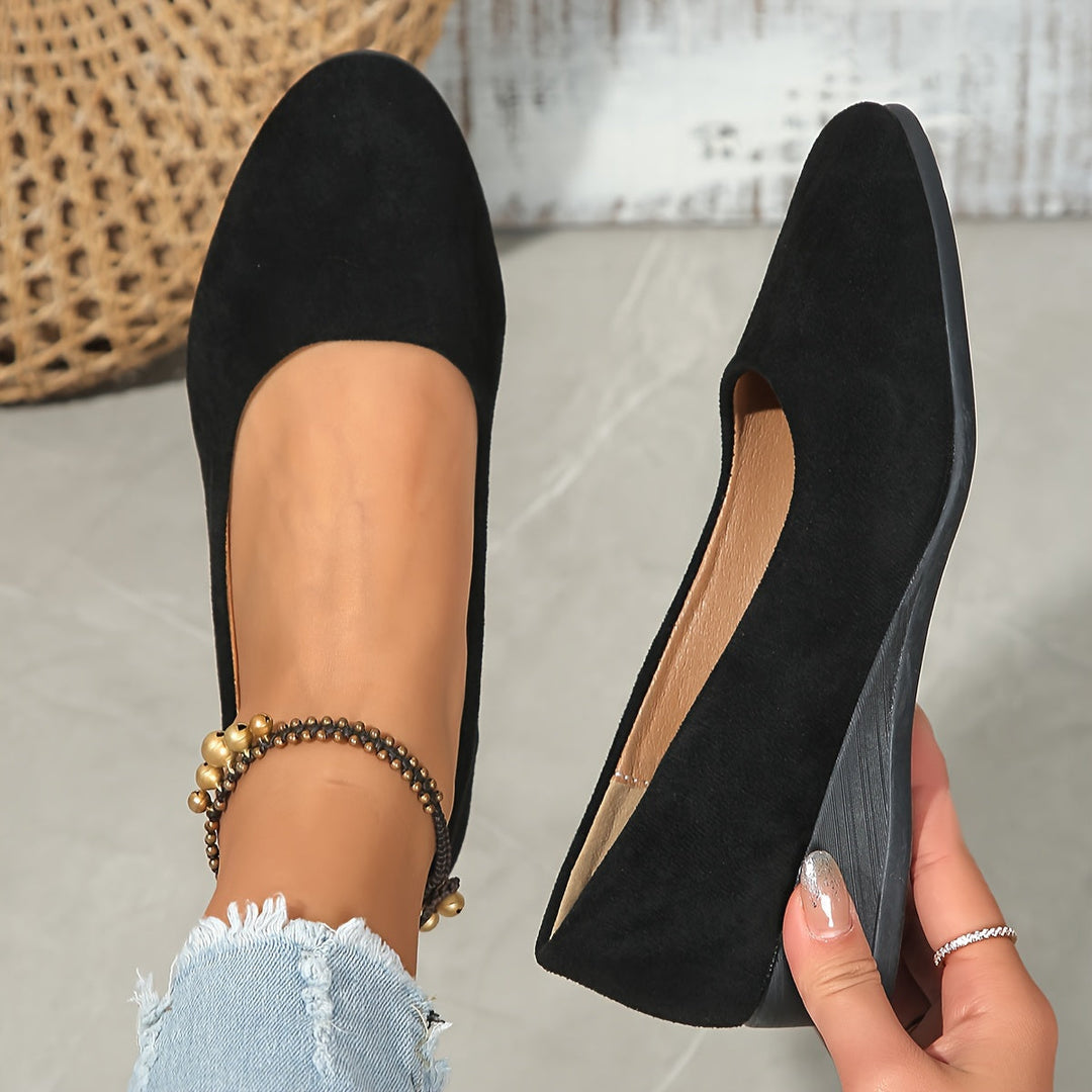 Tammy™ – Comfortable ballerina flats with wedge heels