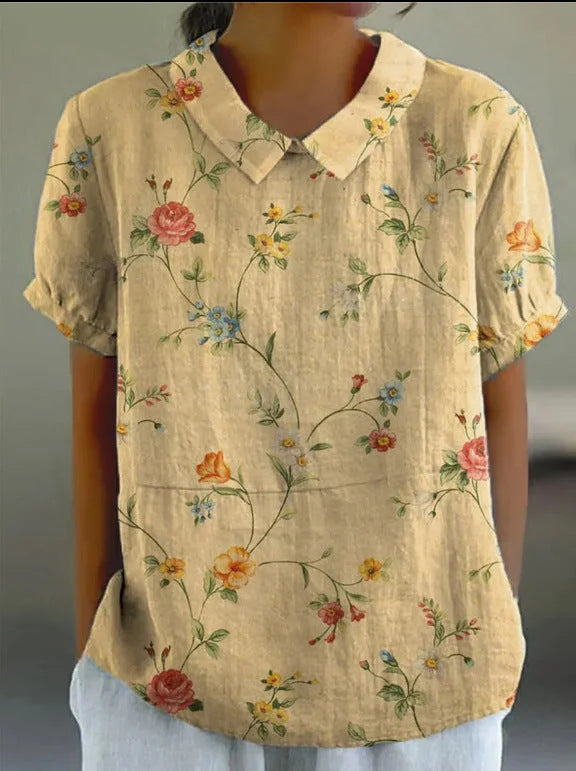 Anisa | RETRO FLORAL SHIRT