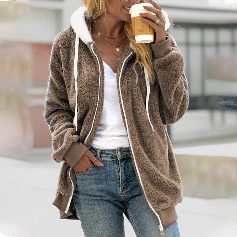 Ivy Manhattan | Yareli s Plush Coat
