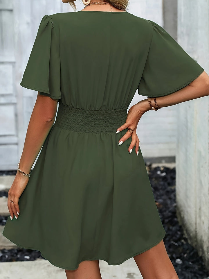 Ivy Manhattan | Maelle Gathered Waist Dress