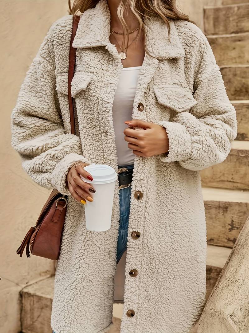 Ivy Manhattan | Karina Oversized Plush Coat