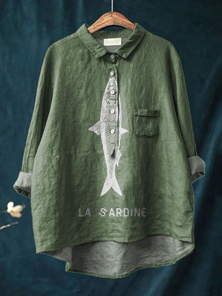 Ivy Manhattan | Lily Sardine Graphic Shirt