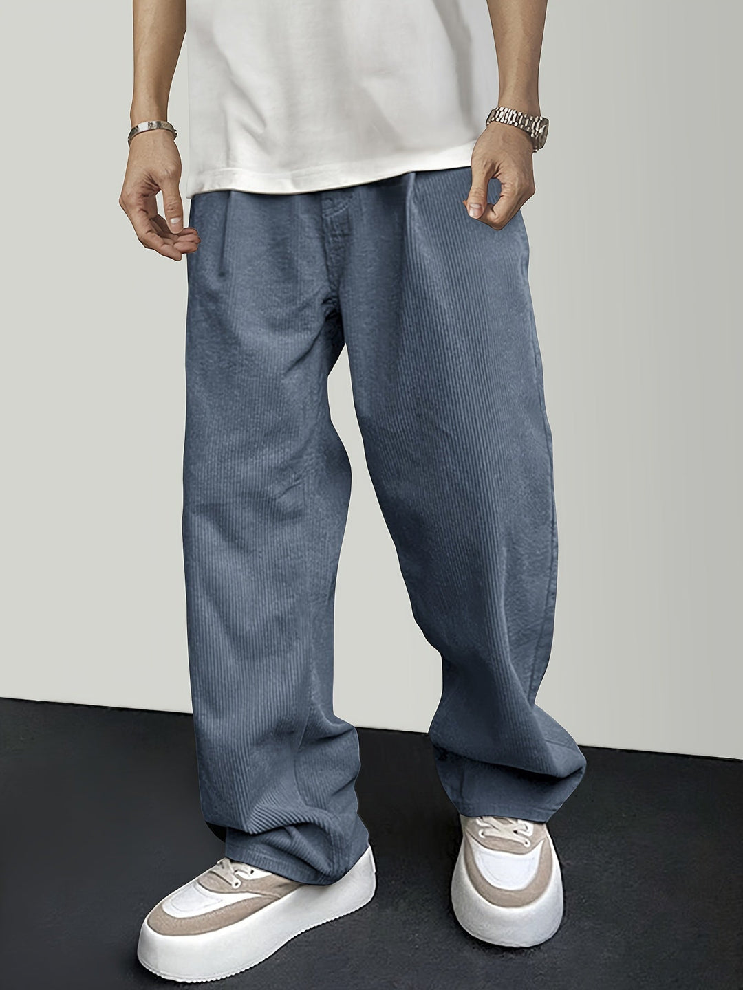 Ivy Manhattan | Straight Leg Pants Drawstring