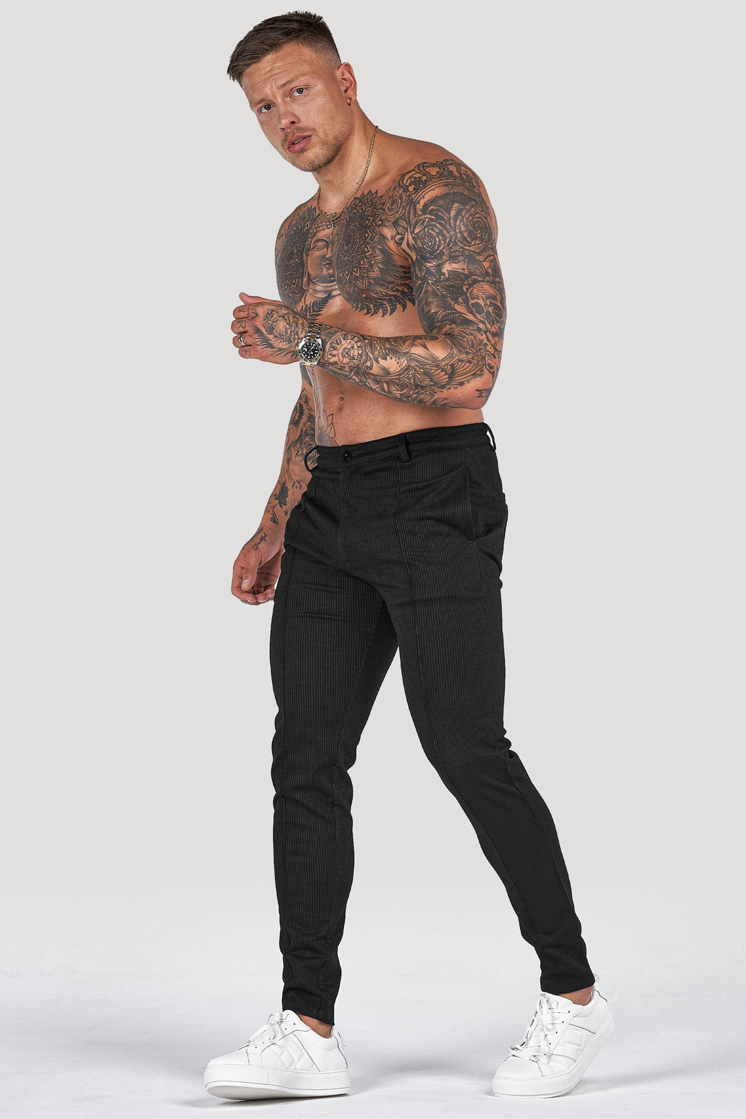 Men's Classic Fit Trousers | Ideal for Work and Casual Occasions