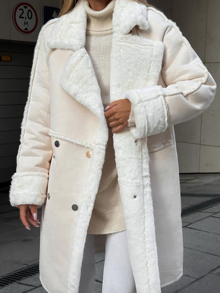 Ivy Manhattan | Vivian Plush Coat Comfortable