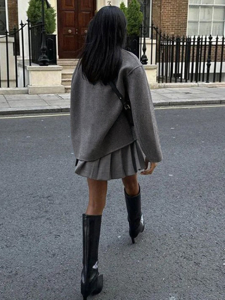 Ivy Manhattan | Blair Elegant Button Coat
