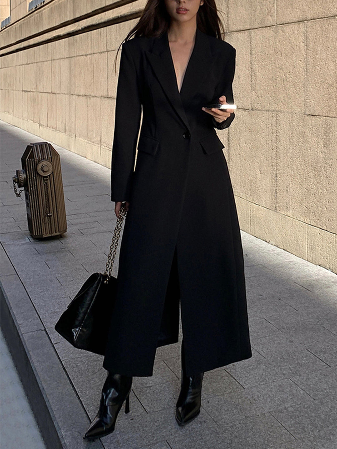 Ivy Manhattan | Chaveli Long Coat Timeless