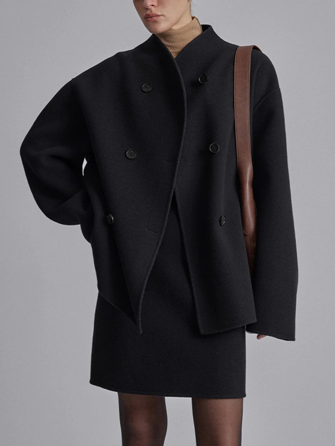 Ivy Manhattan | Blair Elegant Button Coat