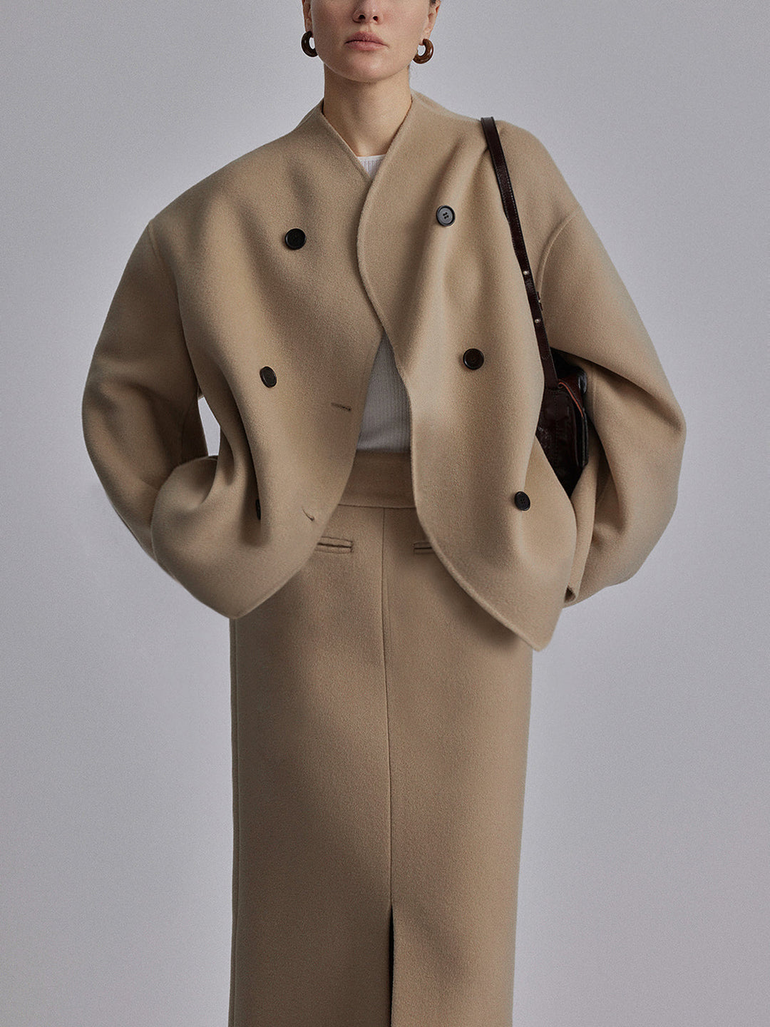 Ivy Manhattan | Blair Elegant Button Coat