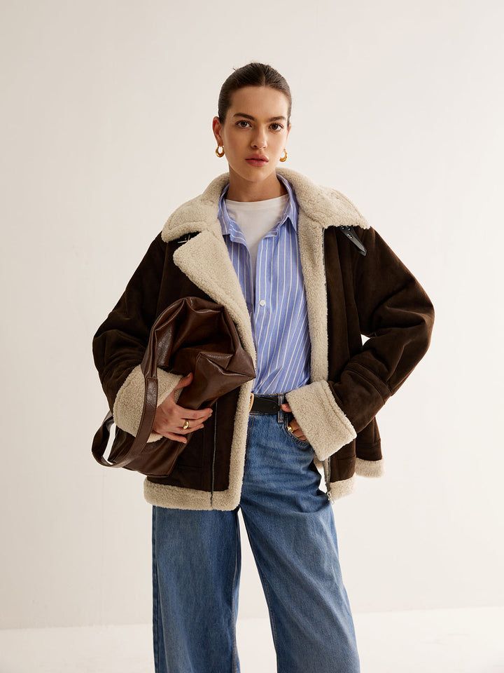 Silvana | Vintage Brown Jacket for Women