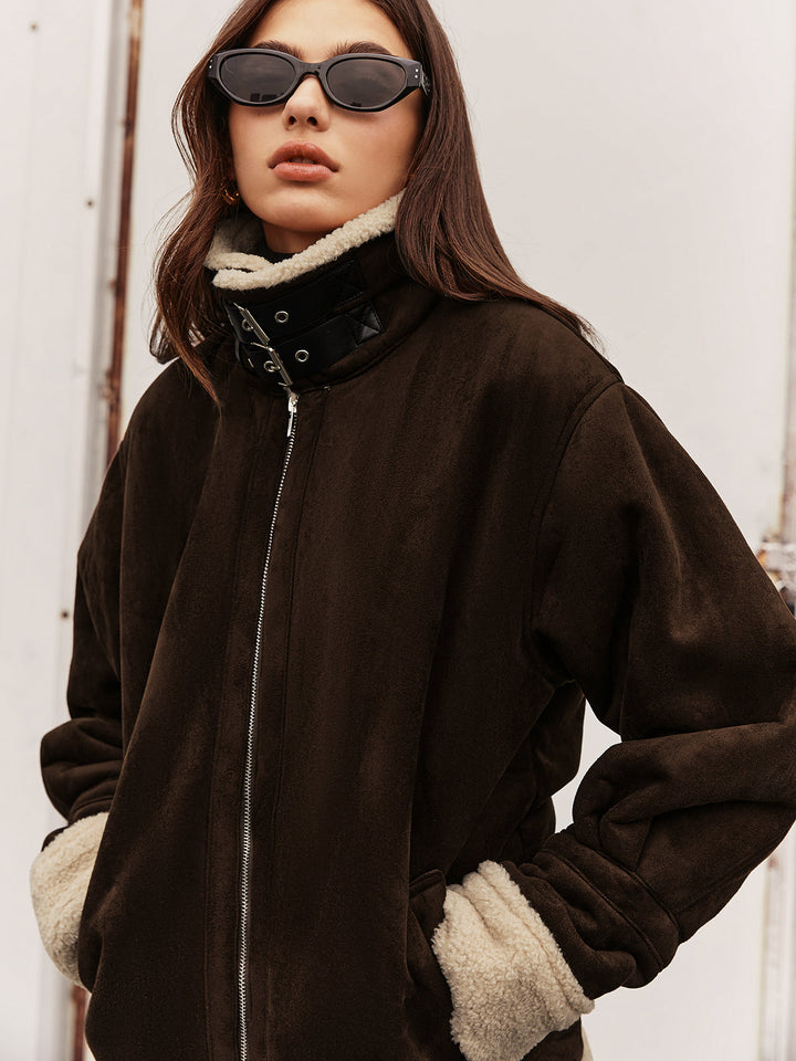 Silvana | Vintage Brown Jacket for Women