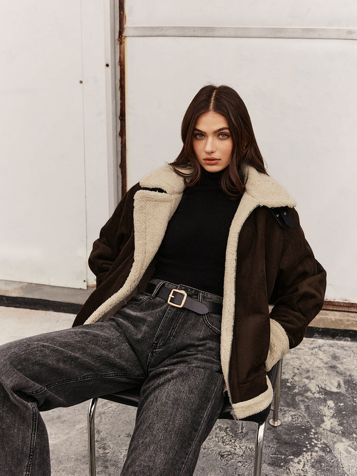 Silvana | Vintage Brown Jacket for Women