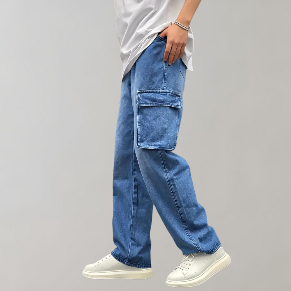 Straight Cut Pants for Men | Ideal for Work and Leisure