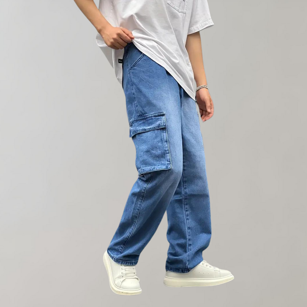 Straight Cut Pants for Men | Ideal for Work and Leisure
