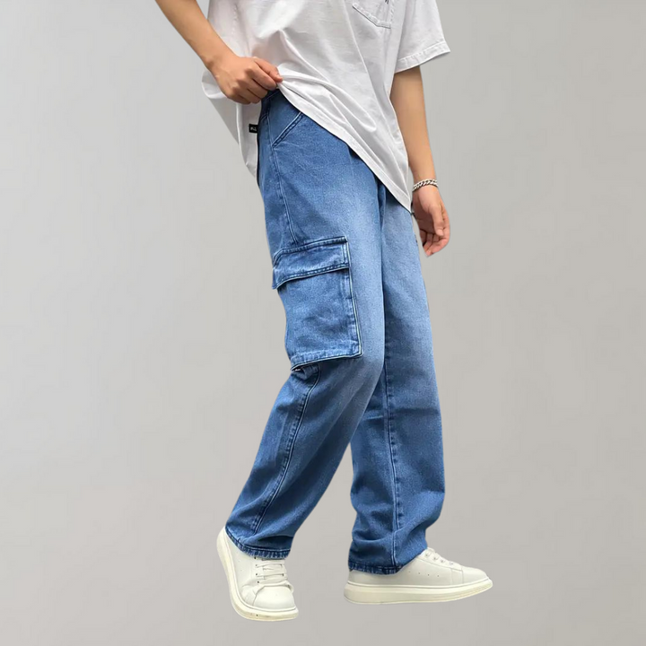 Straight Cut Pants for Men | Ideal for Work and Leisure