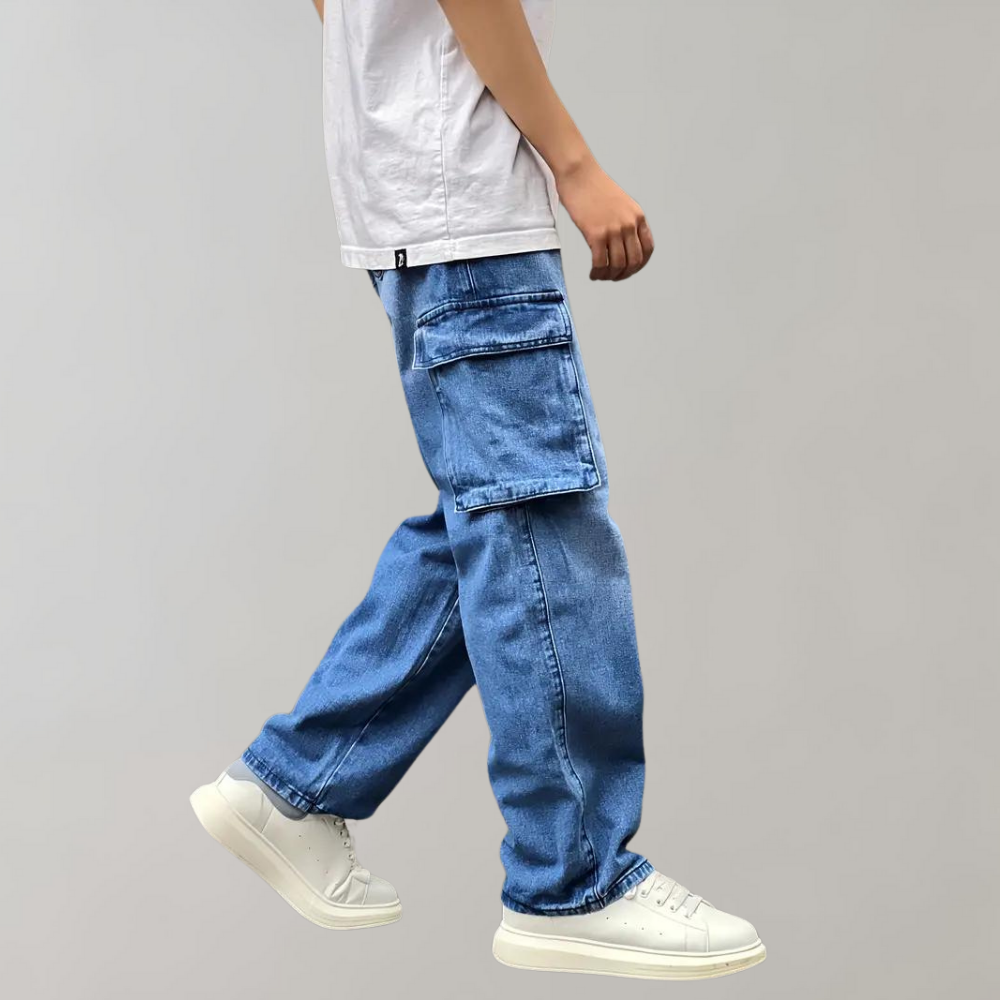 Straight Cut Pants for Men | Ideal for Work and Leisure