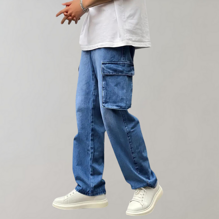 Straight Cut Pants for Men | Ideal for Work and Leisure