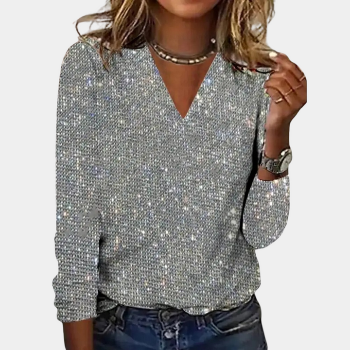 Ivy Manhattan | Francis Sparkling Glitter Top