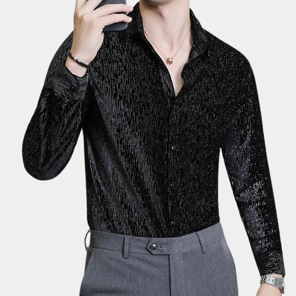 Ivy Manhattan | Long Sleeve Patterned Shirt