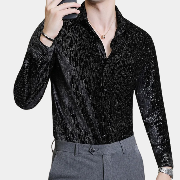 Ivy Manhattan | Long Sleeve Patterned Shirt